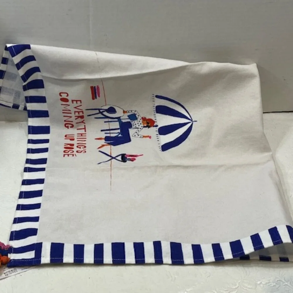 Mr Boddington's Everything's Coming Up Rosé Wine Dish Cloth Tea Towel 23
